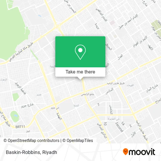 Baskin-Robbins map