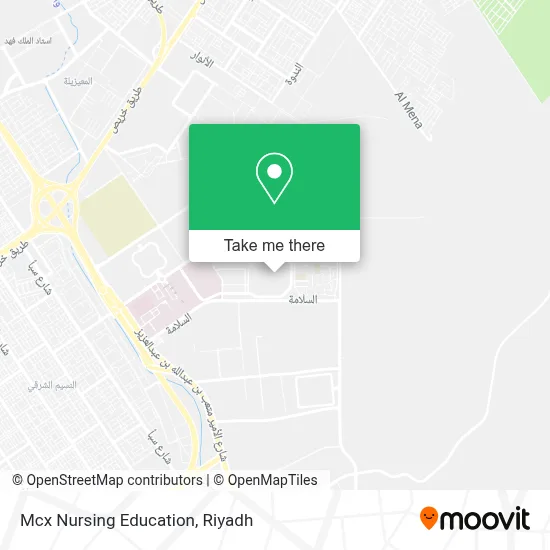 Mcx Nursing Education map