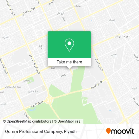 Qomra Professional Company map