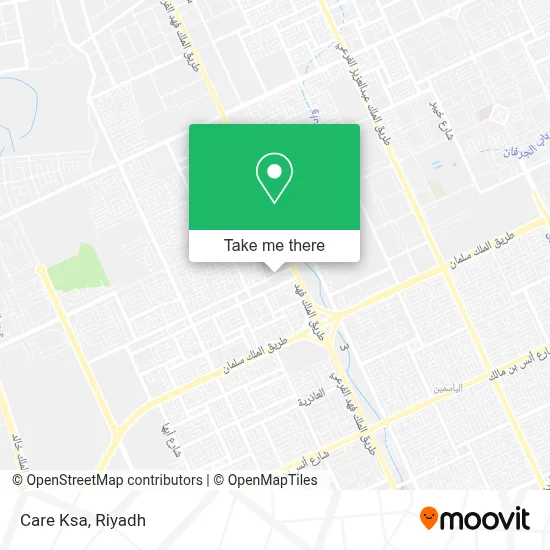 Care Ksa map