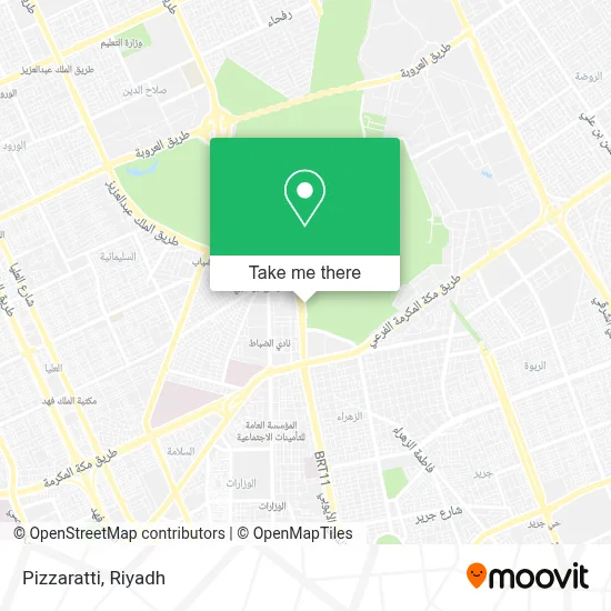 Pizzaratti map