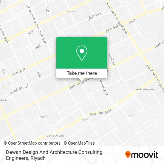 Dewan Design And Architecture Consulting Engineers map