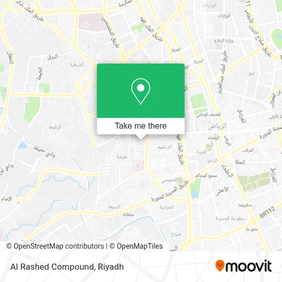 Al Rashed Compound map