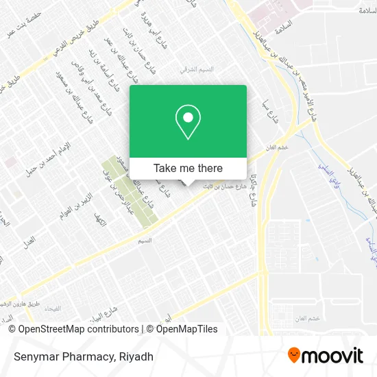 Senymar Pharmacy map