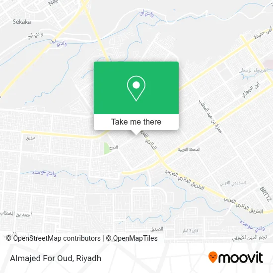 Almajed For Oud map