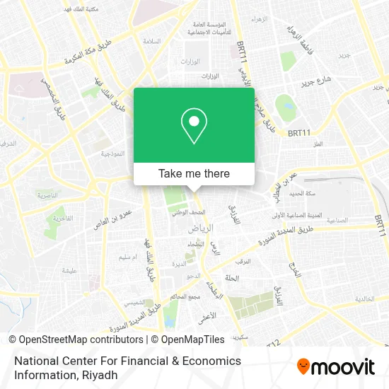 National Center For Financial & Economics Information map
