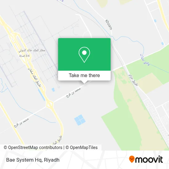 Bae System Hq map