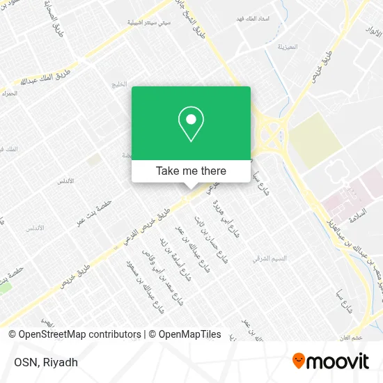 OSN map