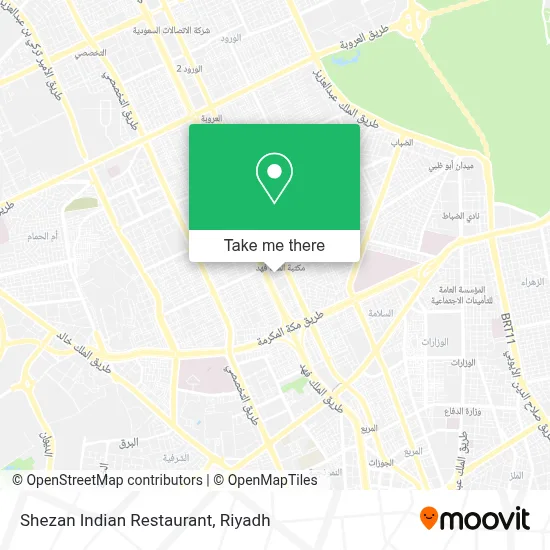 Shezan Indian Restaurant map