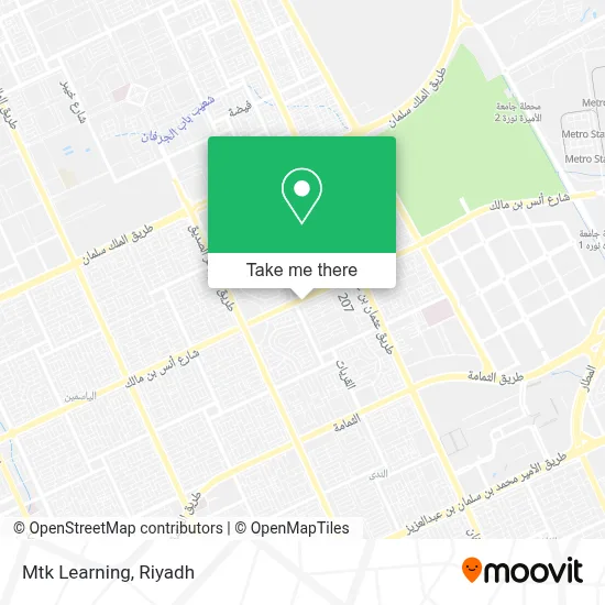 Mtk Learning map