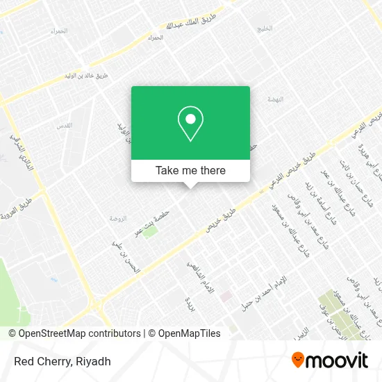 Red Cherry map