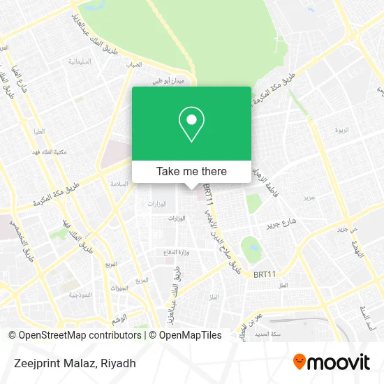 Zeejprint Malaz map