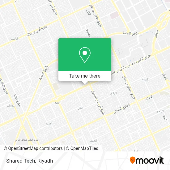 Shared Tech map