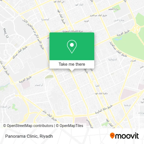 Panorama Clinic map