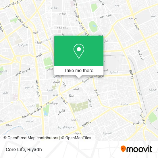 Core Life map