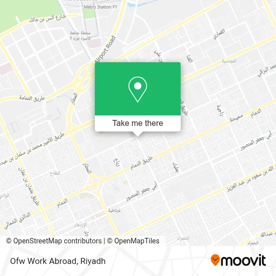 Ofw Work Abroad map