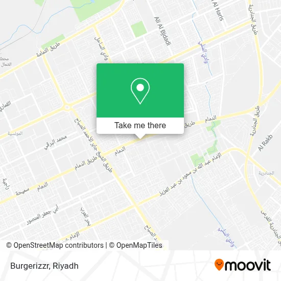 Burgerizzr map