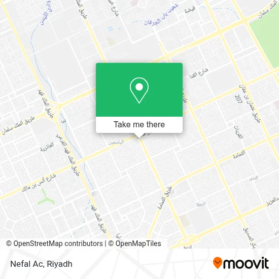 Nefal Ac map