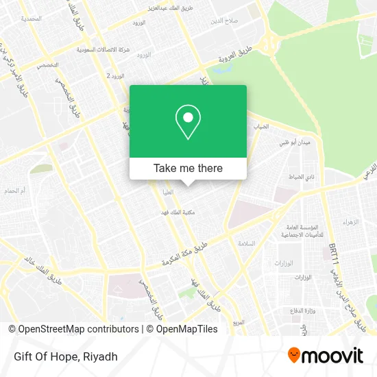 Gift Of Hope map