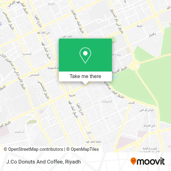 J.Co Donuts And Coffee map