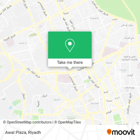 Awal Plaza map