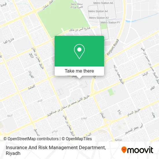 Insurance And Risk Management Department map