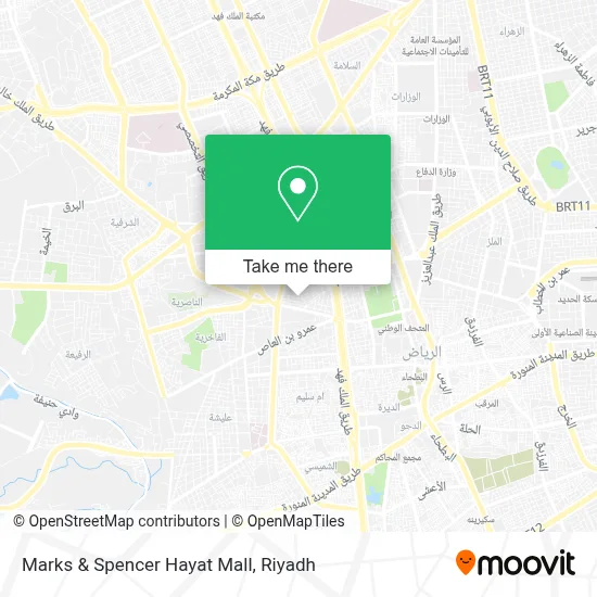 Marks & Spencer Hayat Mall map