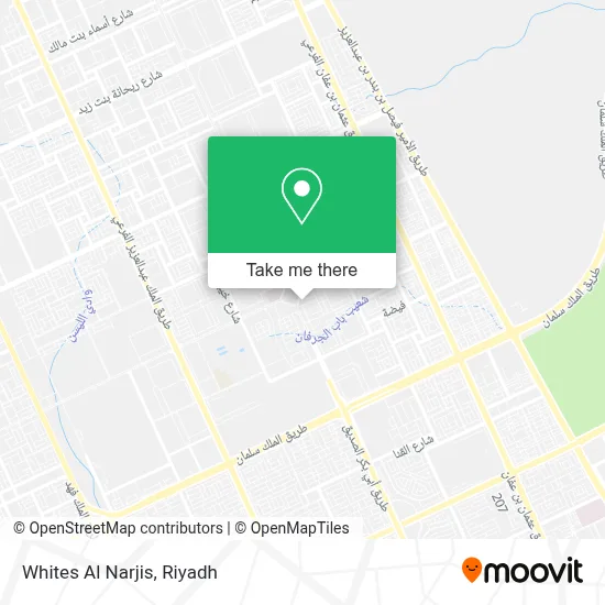 Whites Al Narjis map