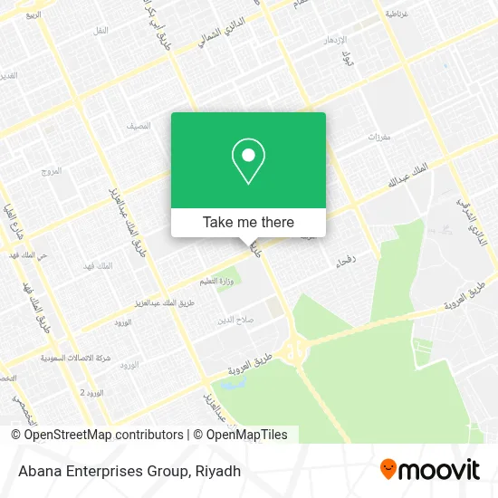 Abana Enterprises Group map