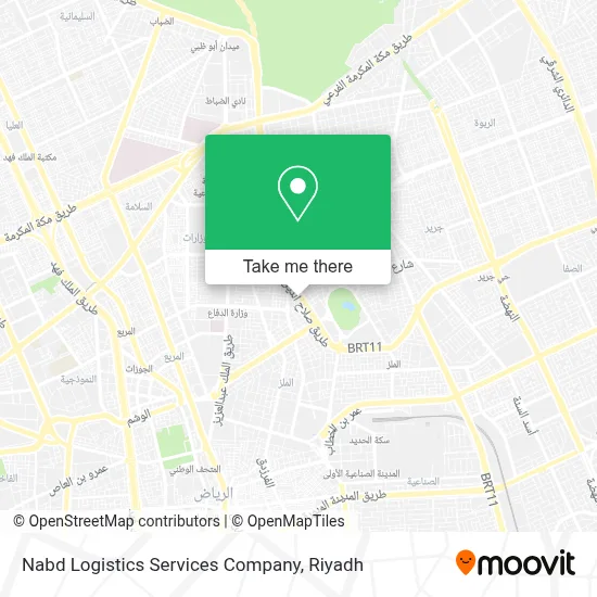 Nabd Logistics Services Company map
