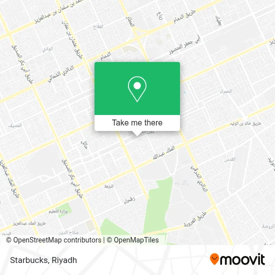 Starbucks map