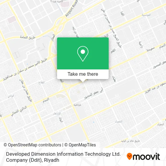 Developed Dimension Information Technology Ltd. Company (Ddit) map