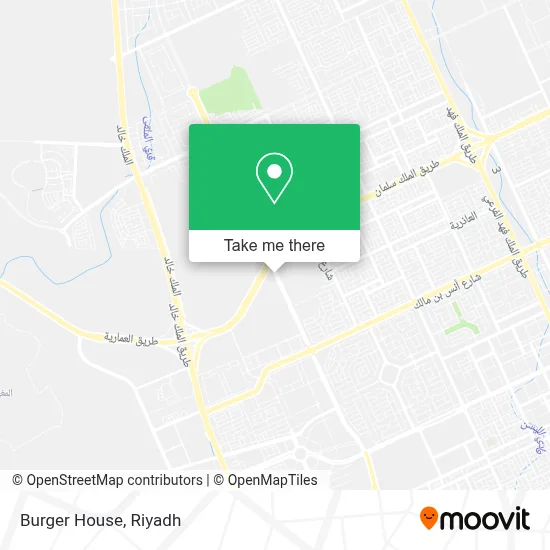 Burger House map