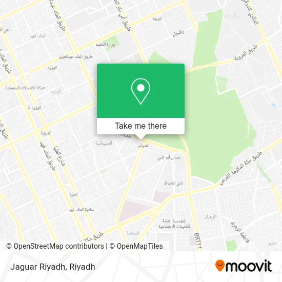 Jaguar Riyadh map
