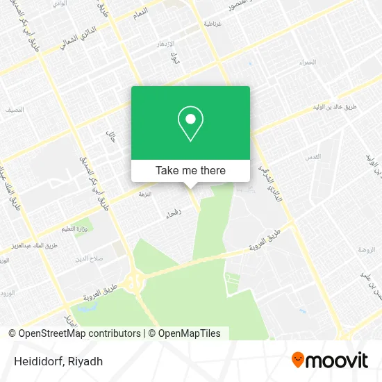 Heididorf map