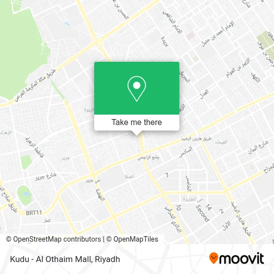 Kudu - Al Othaim Mall map