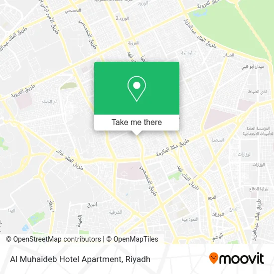 Al Muhaideb Hotel Apartment map