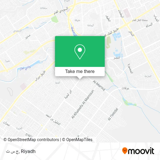 ج س ت map