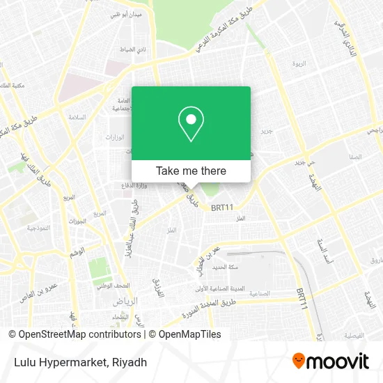 Lulu Hypermarket map