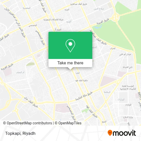 Topkapi map