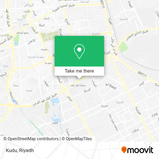 Kudu map