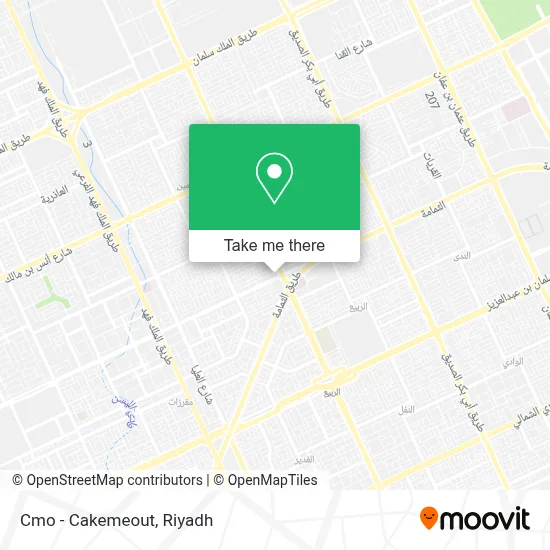 Cmo - Cakemeout map