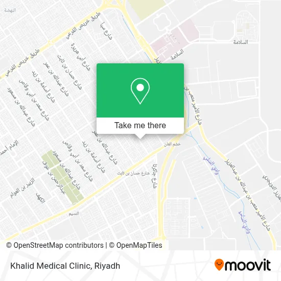 Khalid Medical Clinic map