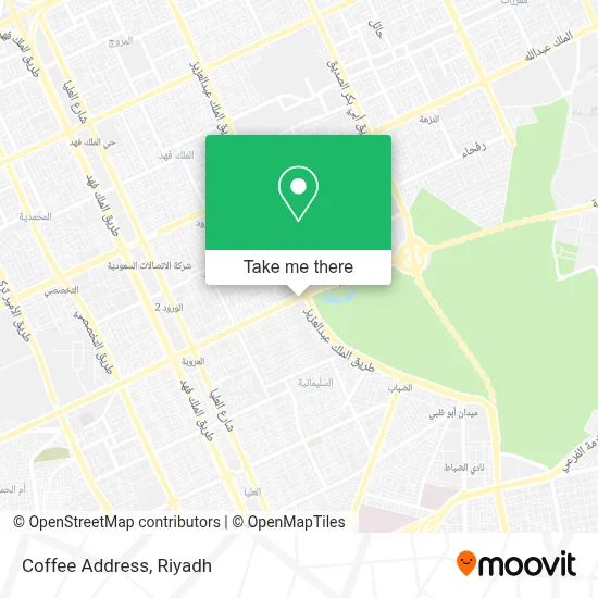 Coffee Address map