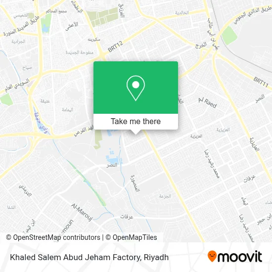 Khaled Salem Abud Jeham Factory map
