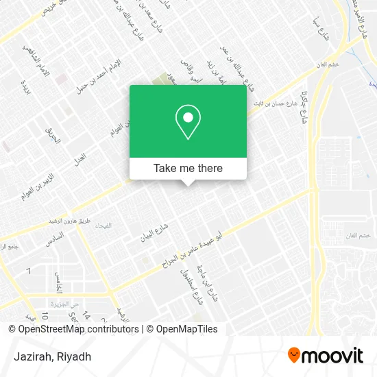 Jazirah map
