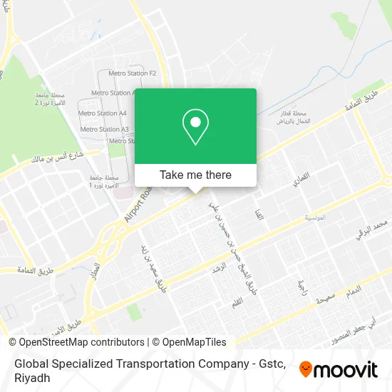 Global Specialized Transportation Company - Gstc map