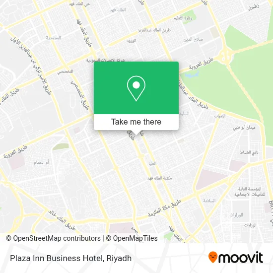 Plaza Inn Business Hotel map