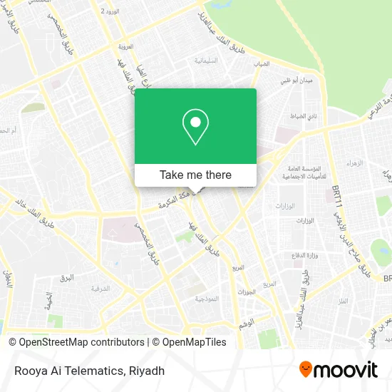 Rooya Ai Telematics map