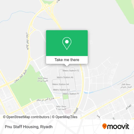 Pnu Staff Housing map